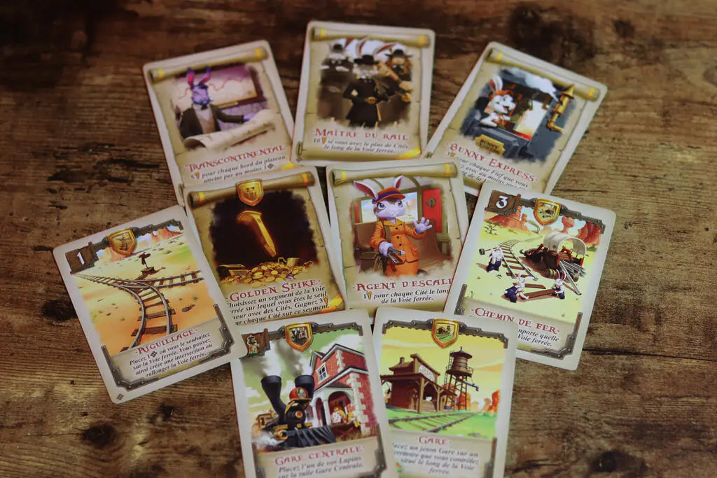 cartes jeu Bunny Kingdom BunnyExpress