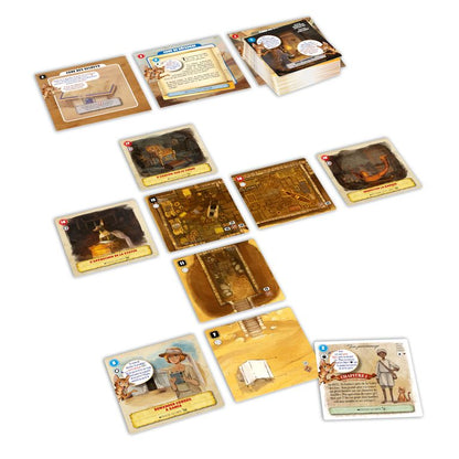cartes jeu Cartaventura Odyssee Les secret du pharaon