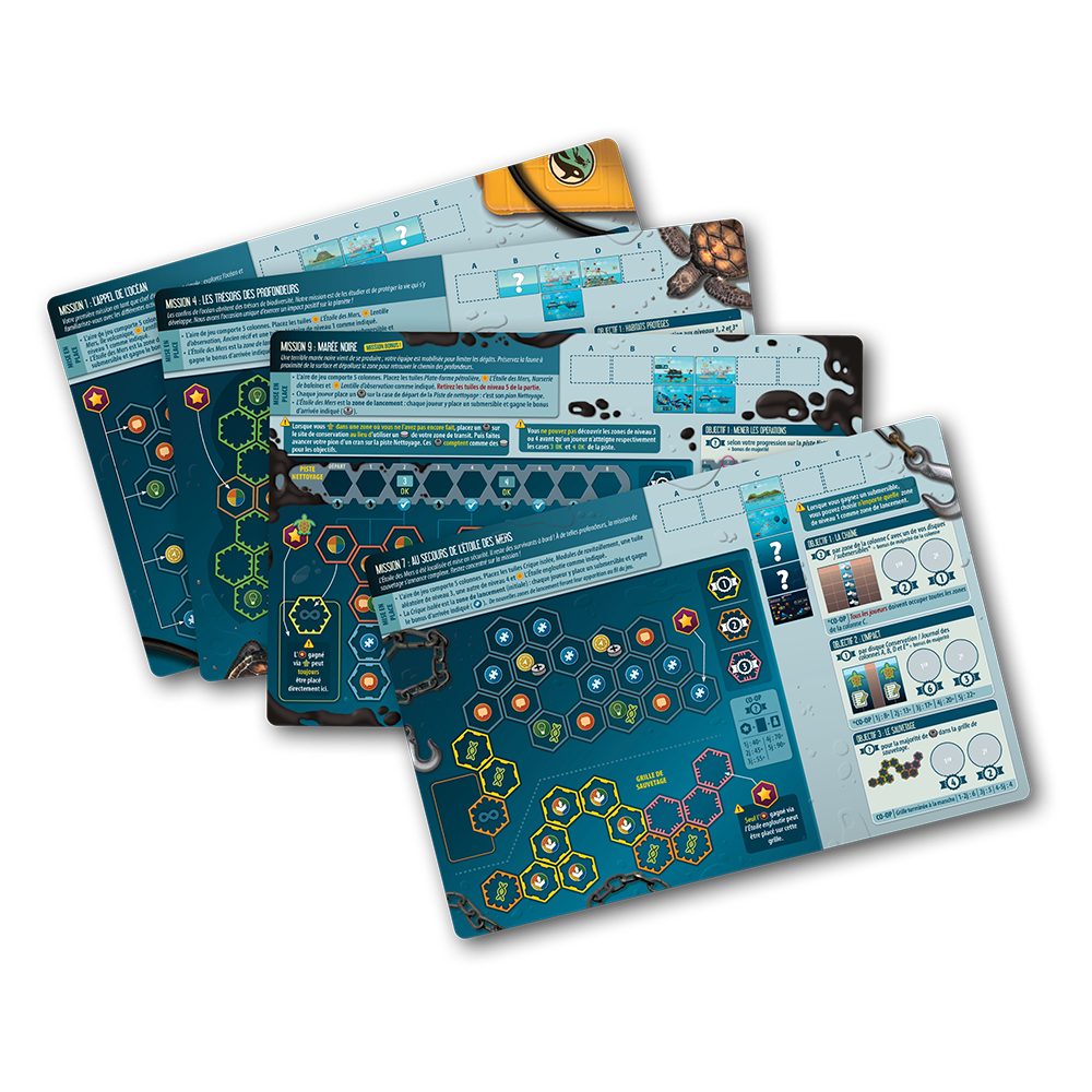 cartes jeu Endeavor Eaux Profondes