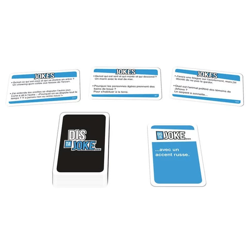 cartes jeu Jokes de papa