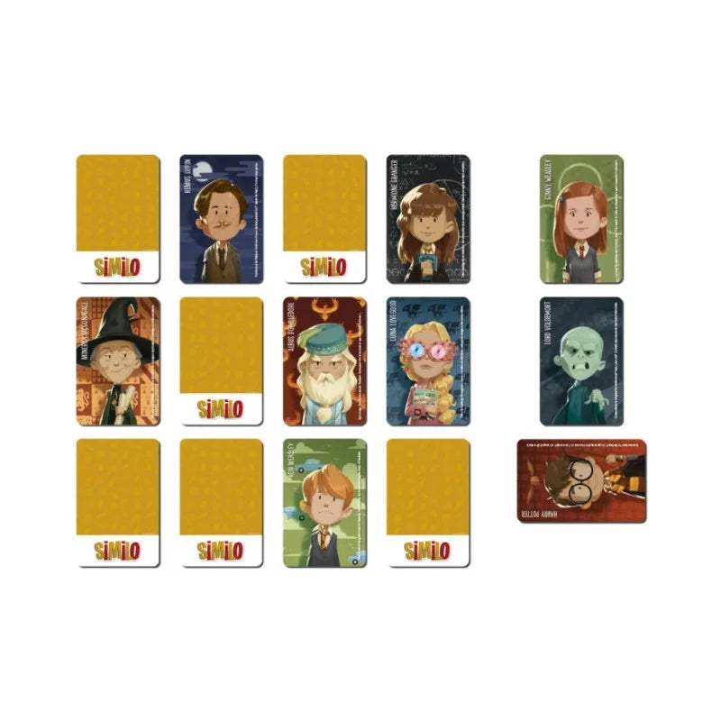 cartes jeu Similo Harry Potter