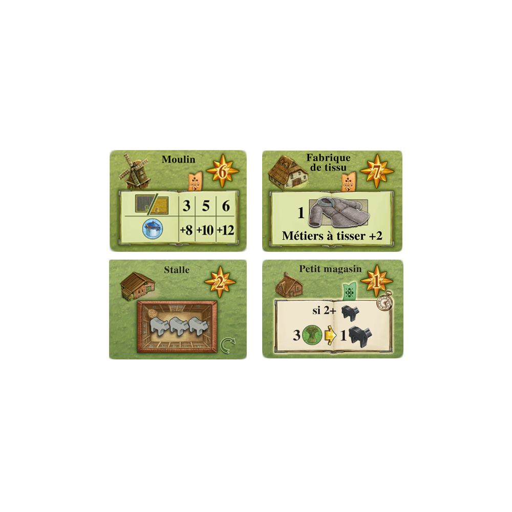 cartes jeu Terres d'Arle