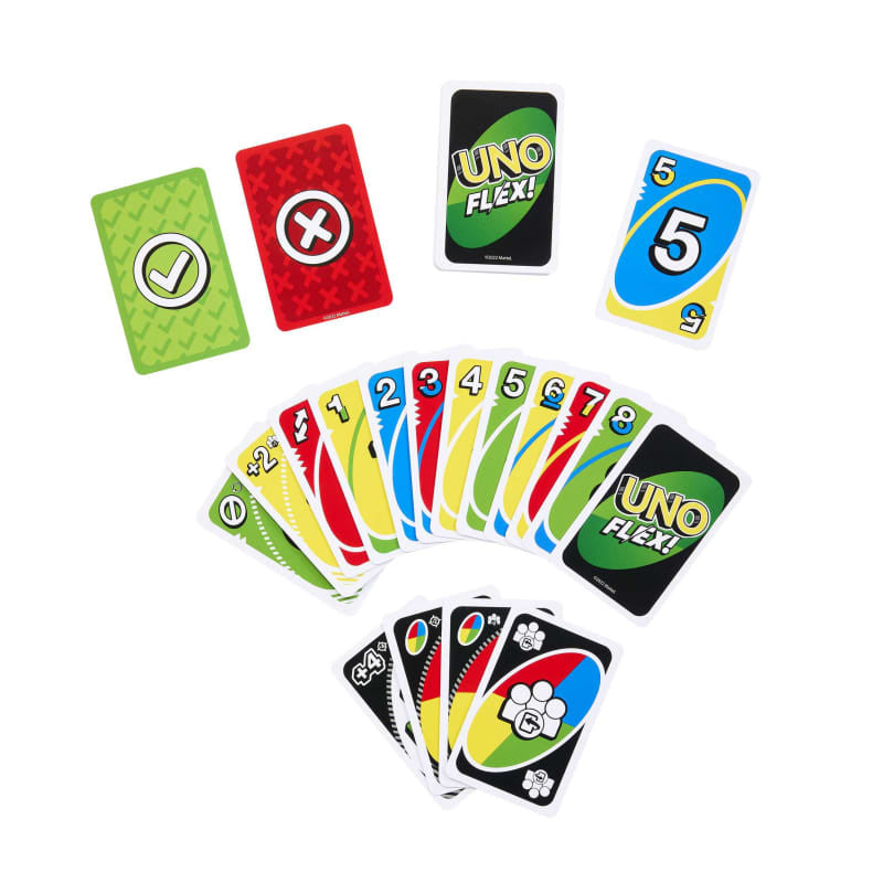 cartes jeu Uno Flex