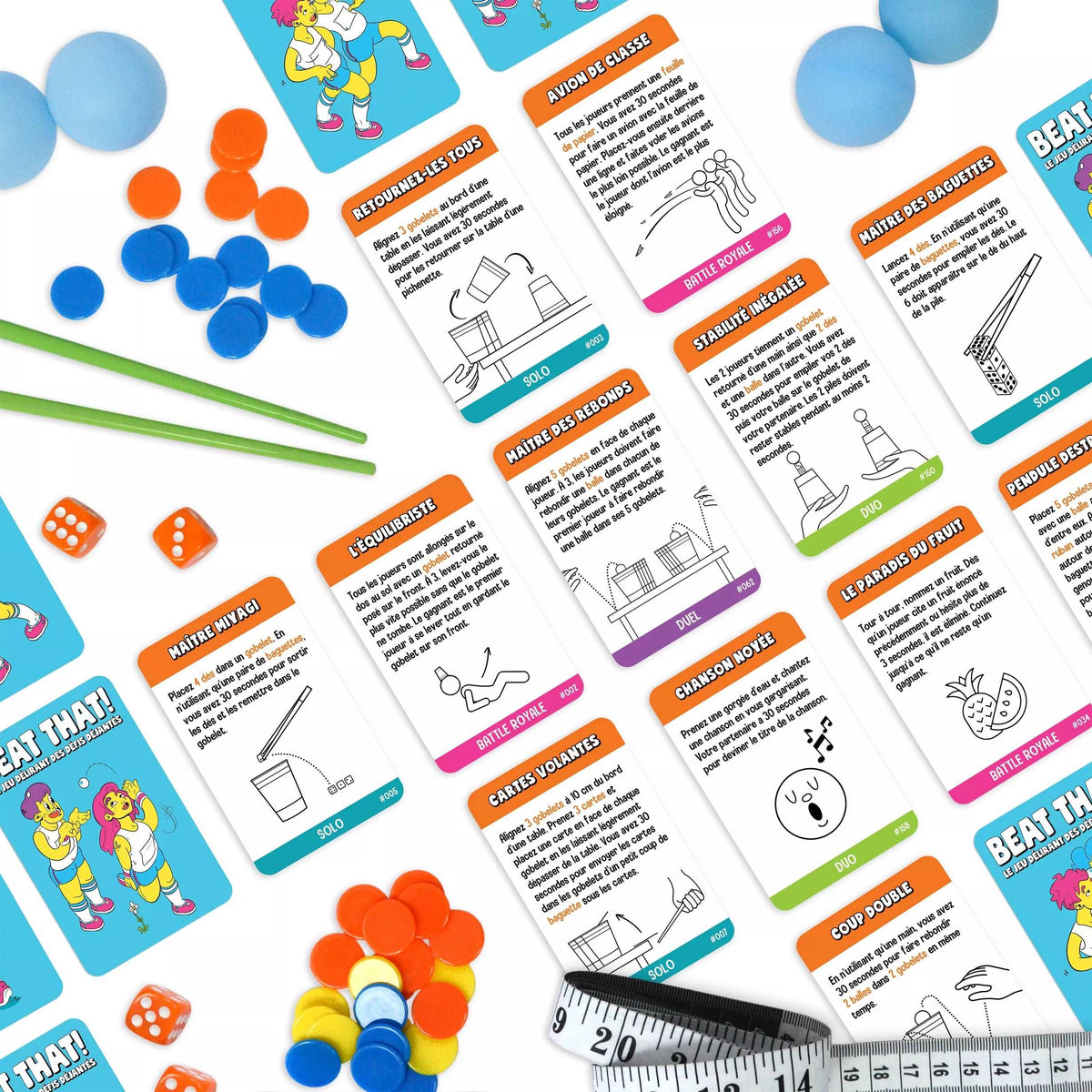 cartes jeu beat that