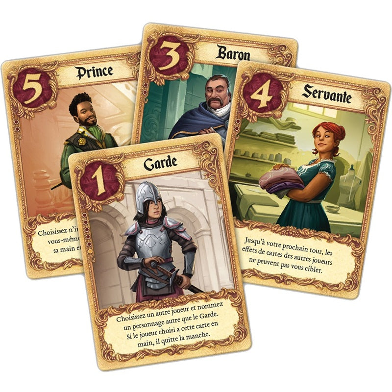 cartes jeu love letter
