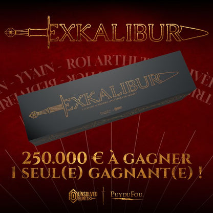 chasse au tresor exkalibur Puy du fou