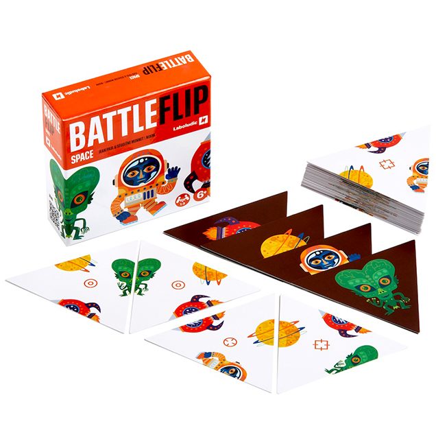 détails jeu battle flip espace