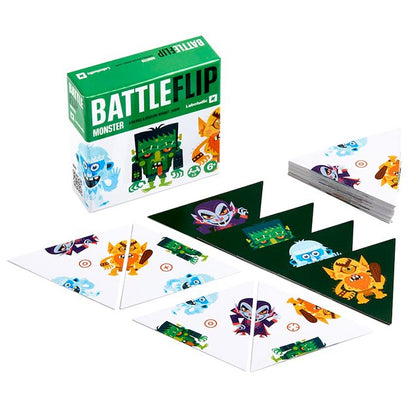 détails jeu battle flip monstres