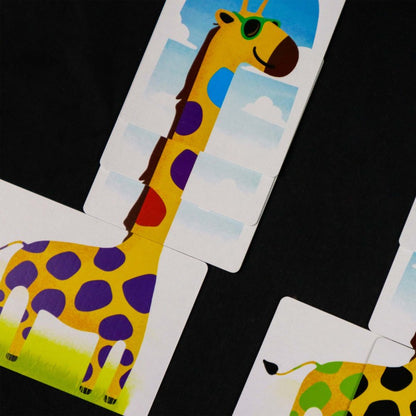 détail coucou la girafe