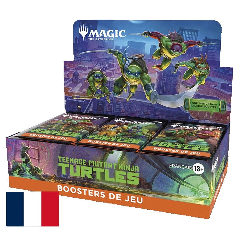 display 30 boosters teenage mutant ninja turtles FR magic