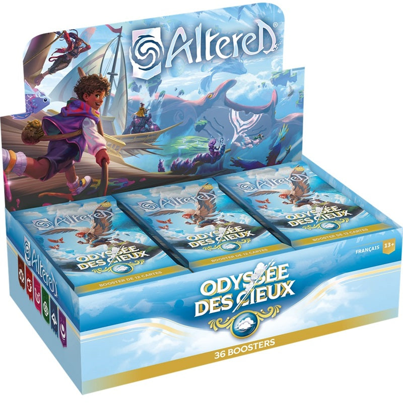 display 36 boosters FR Altered Odyssee des Dieux