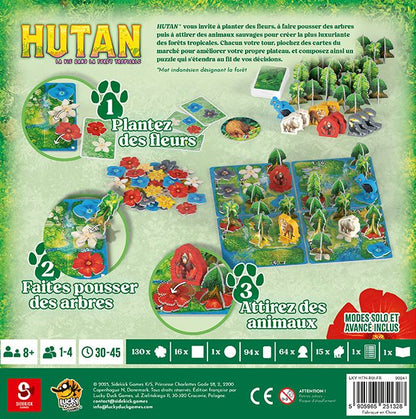 dos Boite jeu de societe hutan
