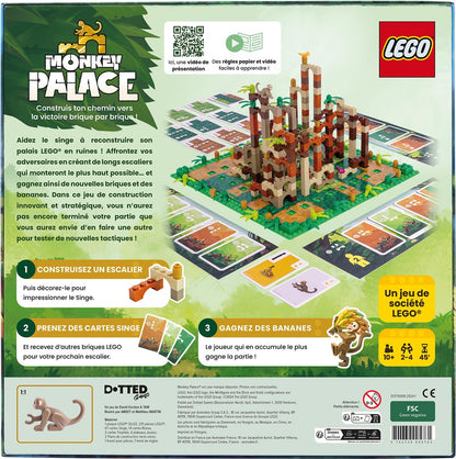 dos boite jeu lego Monkey Palace
