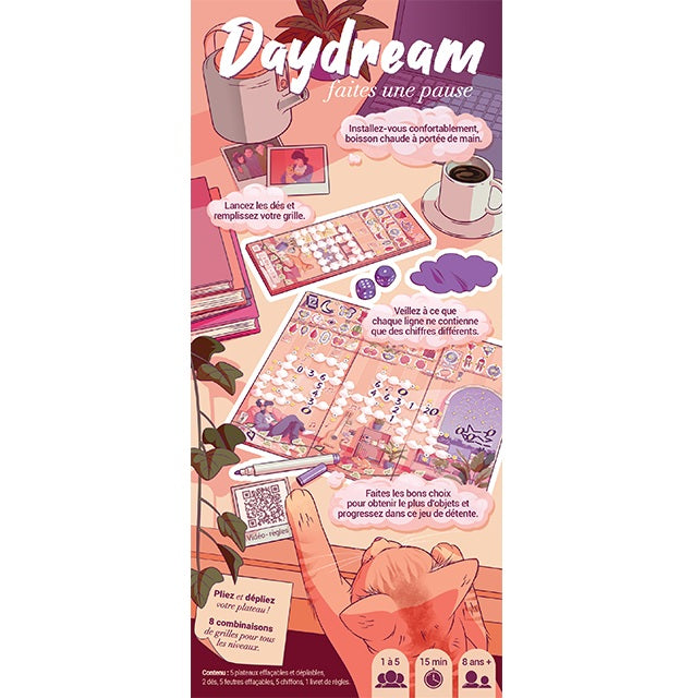 dos boite jeu daydream