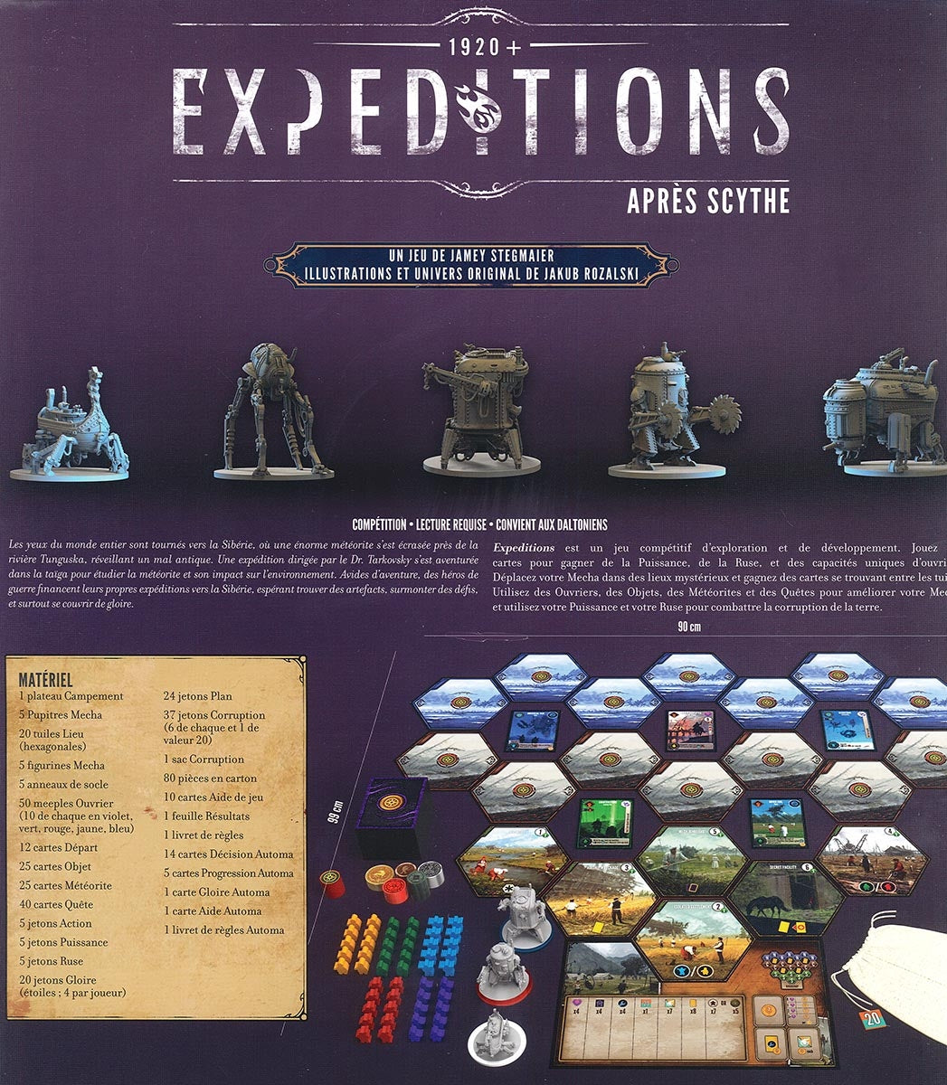 dos boite Expeditions
