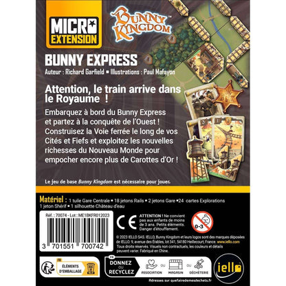 dos boite jeu Bunny Kingdom BunnyExpress