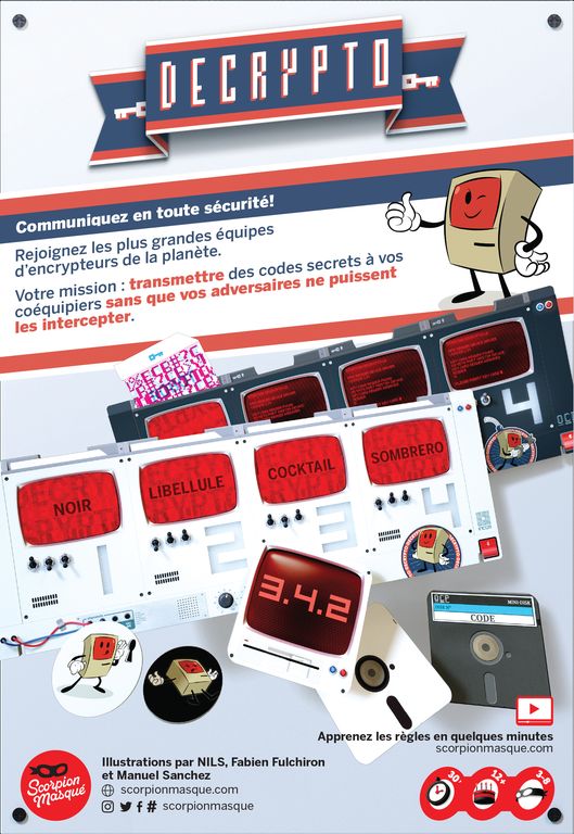 dos boite jeu Decrypto