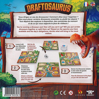 dos boite jeu Draftosaurus