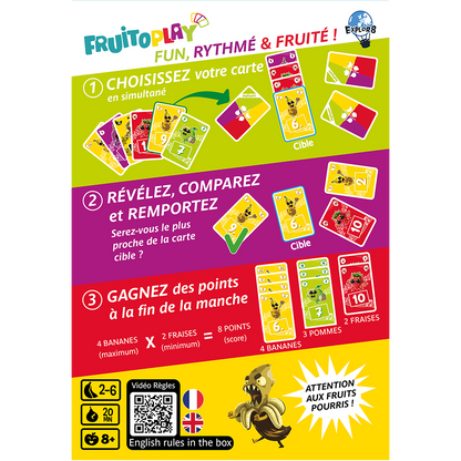 dos boite jeu Fruitoplay