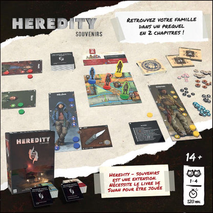 dos boite jeu Heredity Souvenirs