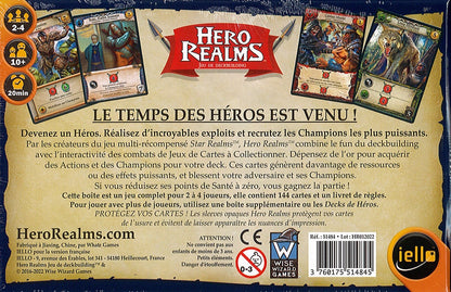 dos boite jeu Hero Realms