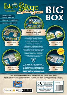 dos boite jeu Isle of Skye Big Box
