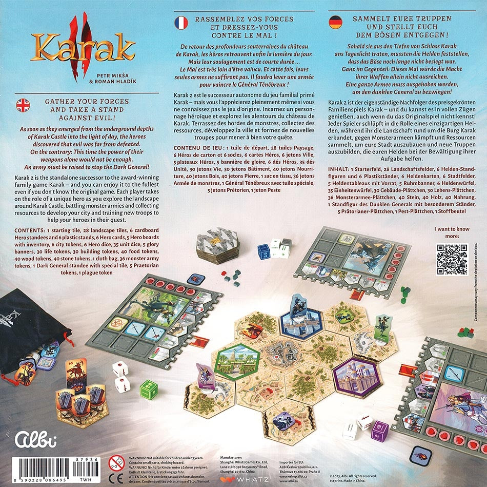dos boite jeu Karak 2