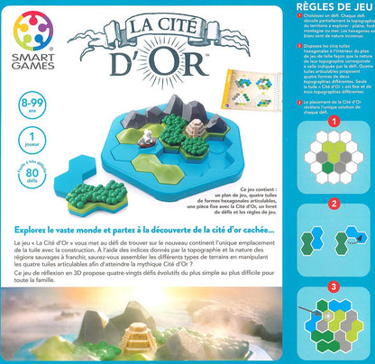 dos boite jeu LA CITE D'OR