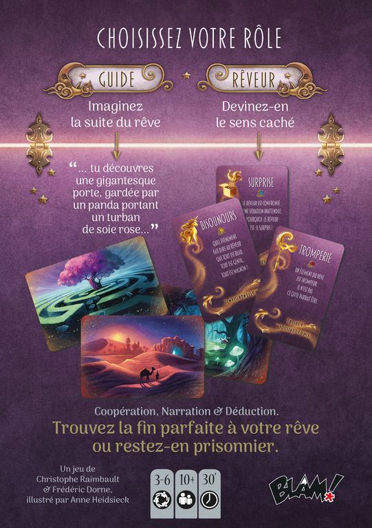 dos boite jeu Revelune 