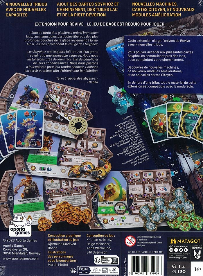 dos boite jeu Revive L'Appel des Abysses