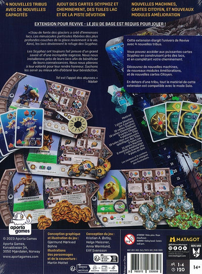 dos boite jeu Revive L'Appel des Abysses