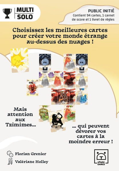 dos boite jeu Strange World Above The Clouds