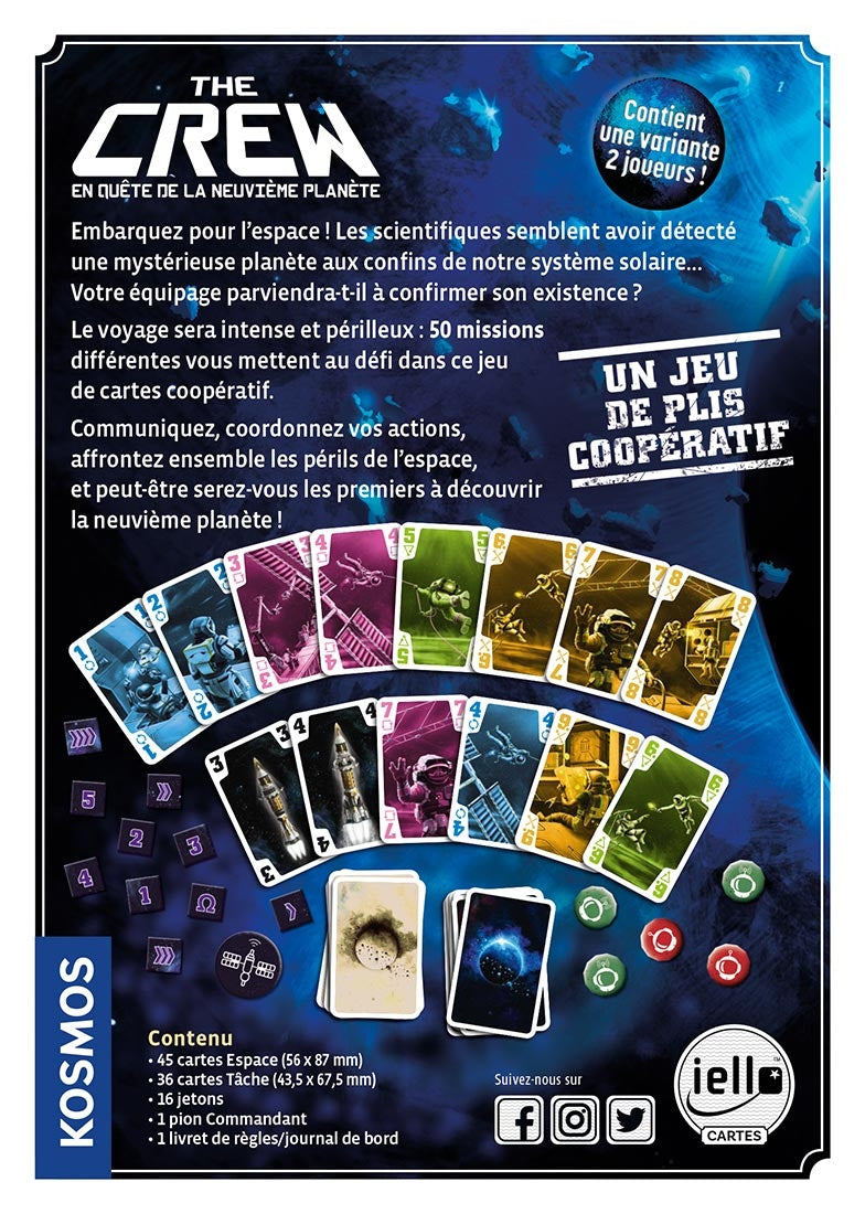 dos boite jeu The Crew