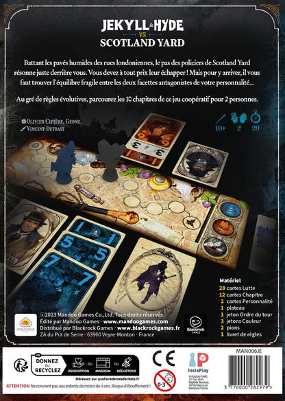 dos boite jeu jekyll & hyde vs scotland yard