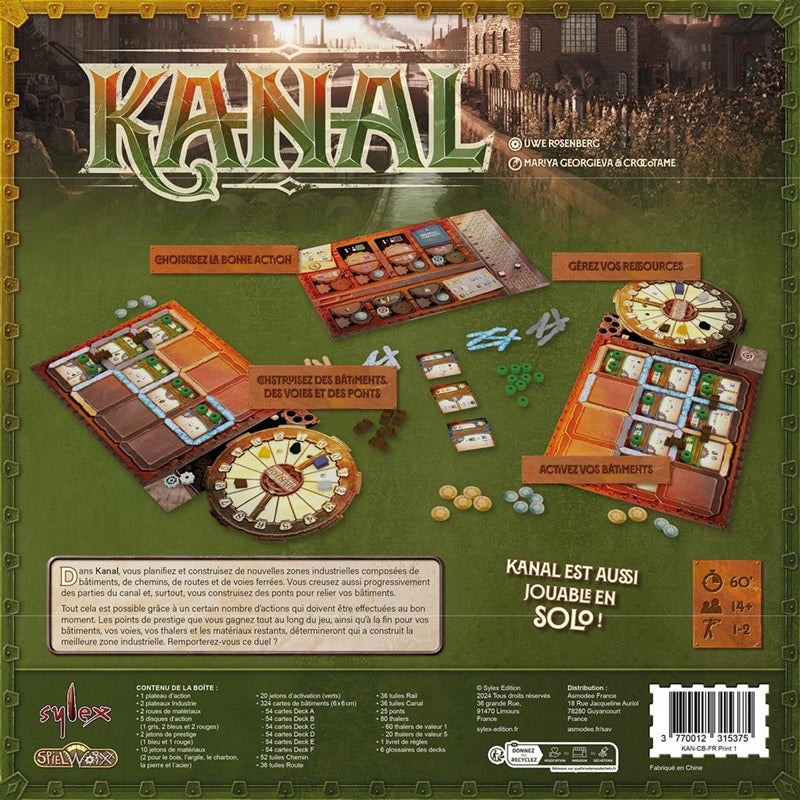 dos boite jeu kanal