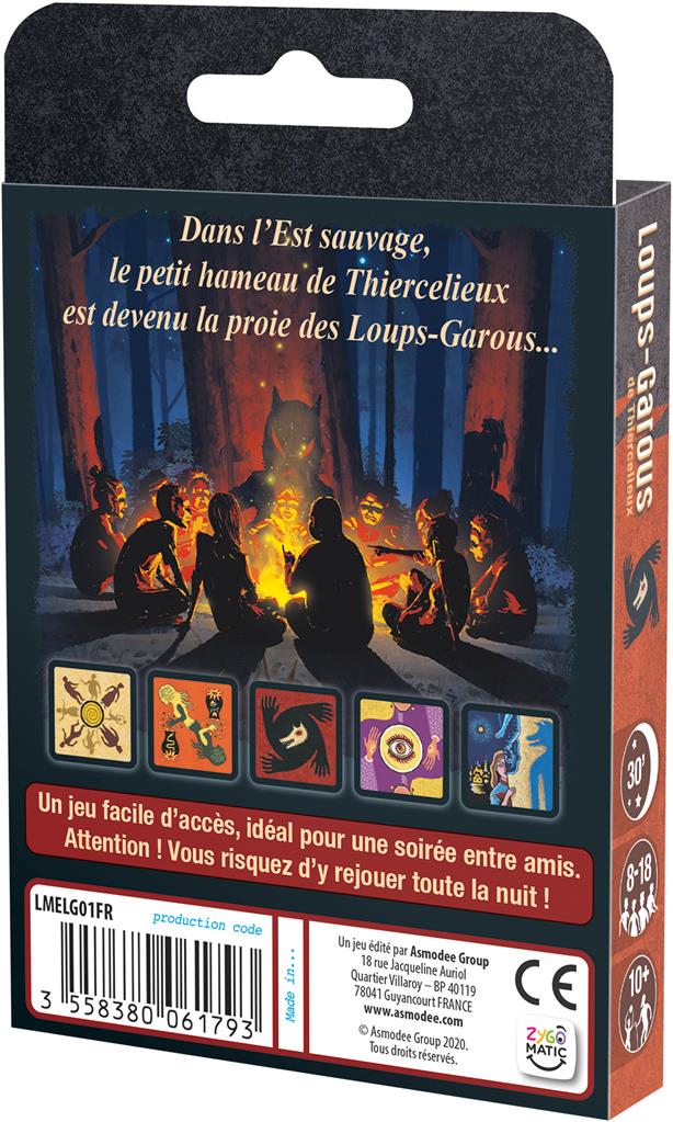 dos boite jeu les loups garous de Thiercelieux