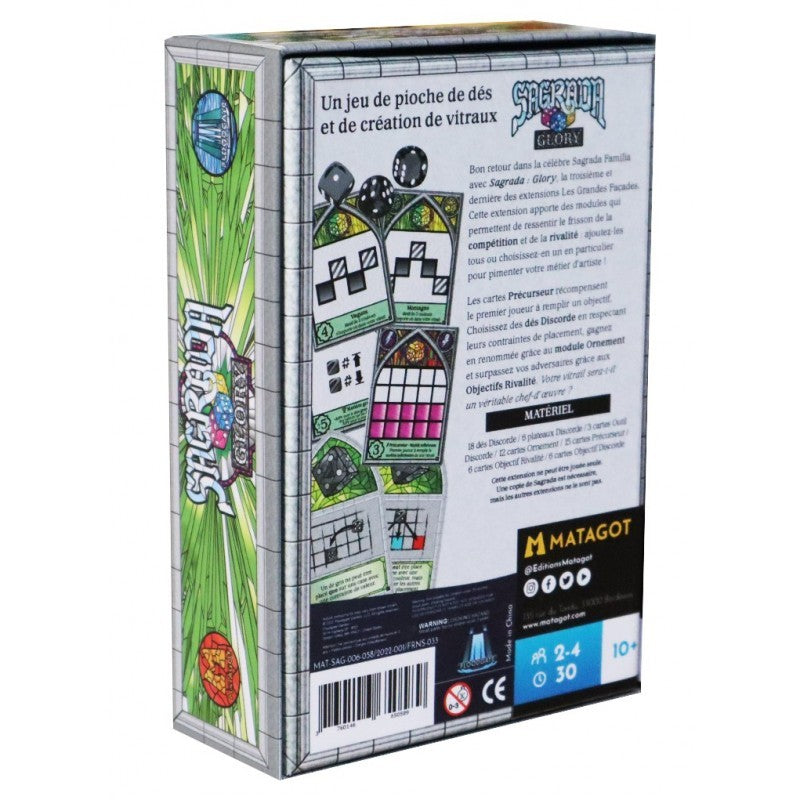 dos boite jeu sagrada glory