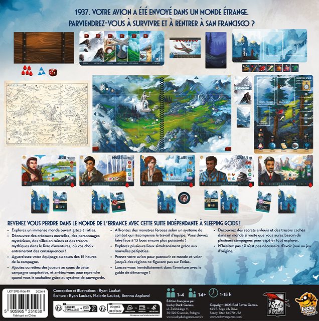 dos boite jeu sleeping goods distant skies