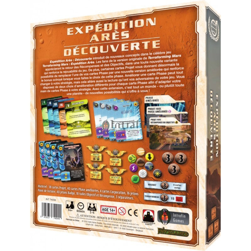 dos boite jeu terraforming mars expedition ares decouverte