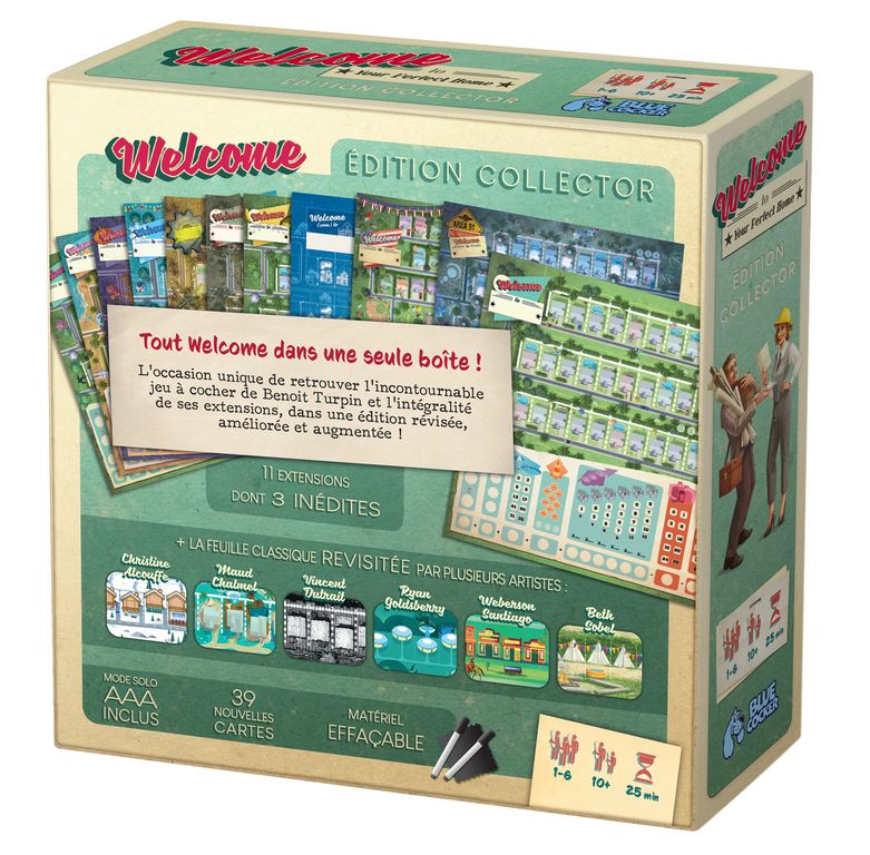 dos boite welcome edition collector