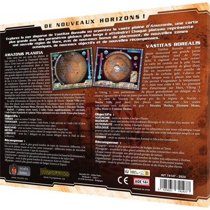 dos plateau Amazonis et & Vastitas terraforming mars