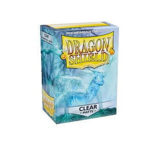 dragon shield standard matte sleeves clear boite