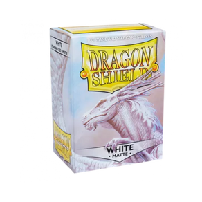 dragon shield standard matte sleeves white boite