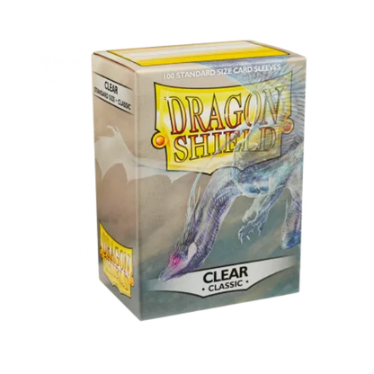 dragon shield standard size classic sleeves clear boite