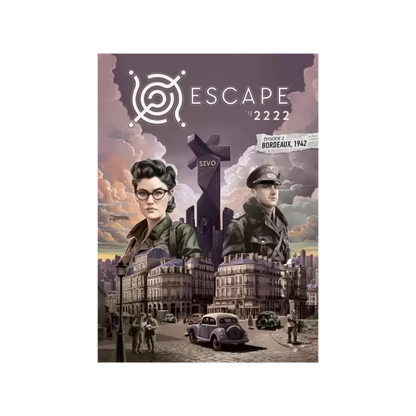 jeu societe escape 2222 episode 2 bordeaux 1942 boite