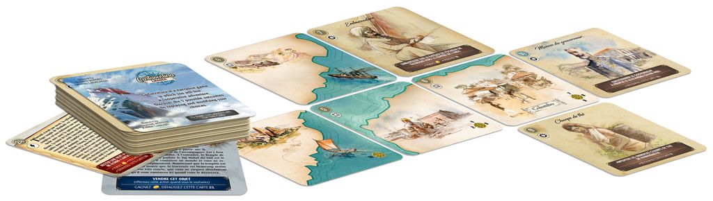 cartes du jeu Cartaventura Lhassa