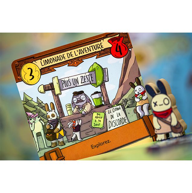 jeu de societe A Wild Venture carte