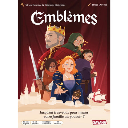 jeu de societe Emblemes boite