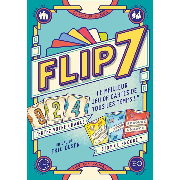 jeu de societe Flip 7 boite