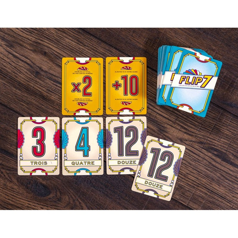 jeu de societe Flip 7 exemple